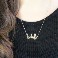 letter necklace