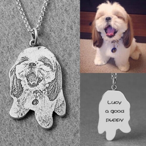 Personalized Pet Memorial Necklace