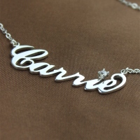 Celebrity NamePlate Necklace