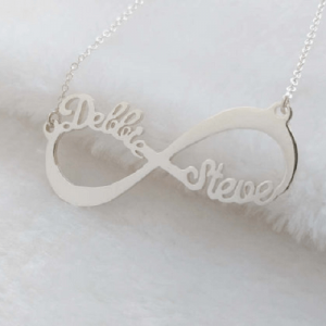 two name infintiy necklace